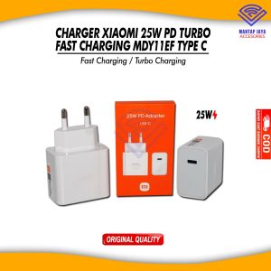 [COD] CHARGER XIAOMI 25W PD TURBO FAST CHARGING MDY11EF TYPE C
