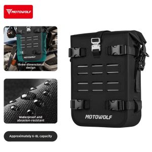 Motowolf | Multipurpose High Capacity Handlebar Bag