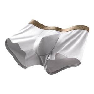 MiiOW | กางเกงบ็อกเซอร์ชายทรงเอวกลางผ้าโมดอลระบายอากาศได้ดีไซน์เรียบง่ายสำหรับฤดูร้อนปี 2024 กางเกงบ็อกเซอร์ทรงเอวกลางสำหรับผู้ชาย