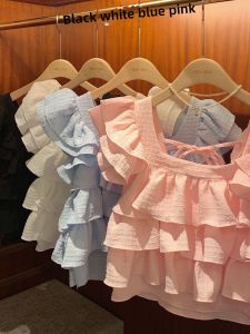 Fairy Sleeve Short Sleeve Shirt Summer New Style for Girls