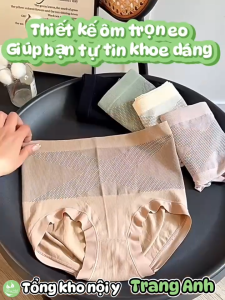 Combo 10 Quần Lót Nữ Cạp Cao Chữ X Gen Bụng Cotton 2 Lớp Co Giãn Mềm Mại Thoáng Khí Siêu Tôn Dáng