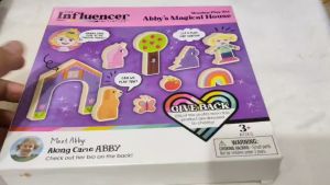 Along Came Abby - Influencer Initiative by WeVeel Abbys Magical House Wooden Play Set - Assorted Colors - Ages 3+