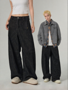 dangerouspeople | Street Style Original Color Jeans Loose Autumn Fit