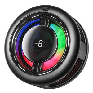 MEMO CX19 Magnetic Phones Cooler 15W Magnetic Wireless Charger Semiconductor Phone Fast Cooling Fan Back-Clip 2 in 1 Game Cooler