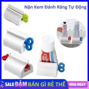 Dụng Cụ Lấy Kem Đánh Răng Tự Động  Kẹp Nặn Kem Đánh Răng / Dụng Cụ Nặn Kem Thông Minh - Năn Mỹ Phẩm / Cuộn Kẹp Ép Lấy Kem Đánh Răng Tiết Kiệm