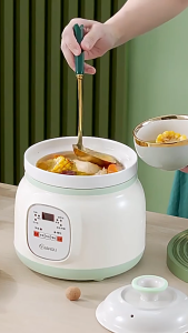 Home Gas Stove Clay Pot Heat-Resistant Wont Crack When Dry Shallow Ceramic Pot for Claypot Rice and Soup
