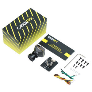 CADDXFPV Caddx Fpv Ratel Pro 4.5V-27V 1500TVL Blacklight Analog FPV Camera
