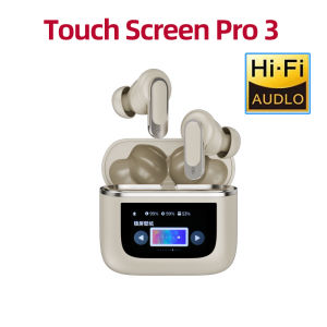 Touch Color Wireless Earphones ANC Pro3  LED Screen TWS Earbuds Touch Active Noise Cancelling Bluetooth Headphones Sports Earpho