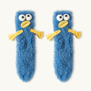 Thickened Cotton Cheese Socks Womens Style Cute Funny Floor Socks Home Sleep Warm Plush Socks Cartoon Pattern Winter Thick