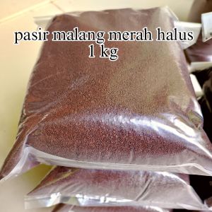 pasir malang MERAH 0.5 halus 1 kg