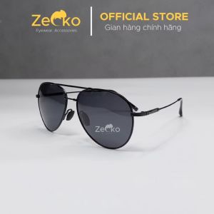 Kính mát nam nữ Zecko Pilot SGP14 kính râm phi công phân cực chống tia UV chống chói chống trầy