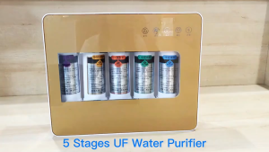 Water Filter High Quality Drinking Water Filter Tap Water Purifier Standard Water Filter Real Six-stage Ultrafiltration Water Purification System Household Kitchen Ultrafiltration Direct Drinking Water Purifier No Waste Water No Electricity