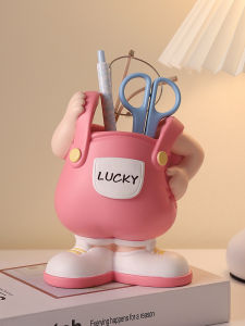 Cute Creative Office Desk Decoration Healing Emotion Desk Accessories Girls Practical Gifts Pherovan Resin Storage Organizer