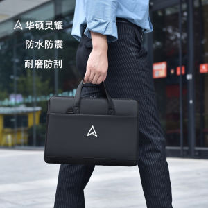 กระเป๋าใส่โน้ตบุ๊ก ASUS ZenBook 14 2024 หนัง PU น้ำหนักเบา กระเป๋าสะพายไหล่ข้างเดียวสำหรับผู้ชายและผู้หญิง