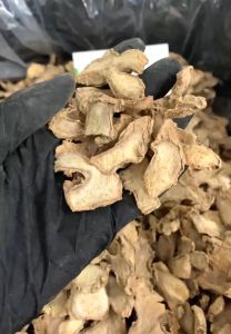 1Kg Gừng lát sấy khô gừng thái lát thơm cay nồng làm trà gừng xông giải cảm tẩm ướp nấu ăn