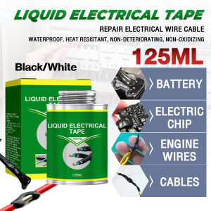 Jozoo 125ml Waterproof Liquid Electrical Tape Insulating Tape Wire Cable Coat Fix Line Glue Sealant