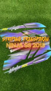 STRIPING MAXDECAL VARIASI NINJA SS TRANSPARAN  - NEW DESIGN STRIPING VARIASI NINJA ZEBRA SS TRANSPARAN ST NJ 03 - BEST SELLER