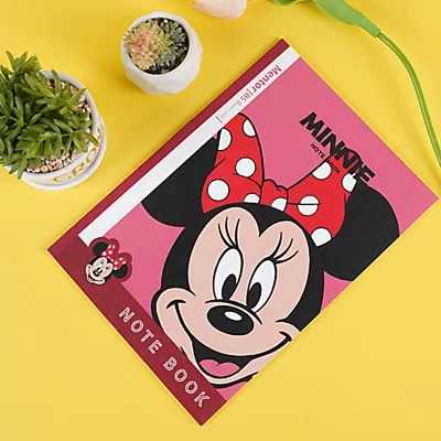 Disney | 3pcs Disney Mickey Mouse Stitch Notebook B5 Lined Notebook B5 Notepad Beige Eye-Care Diary Officially Licensed B5 Product