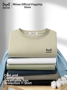 MiiOW | Antibacterial Sweat-Absorbing Breathable Quick-Drying Mens Short Sleeve T-Shirt