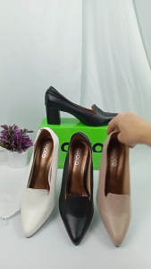 รองเท้าส้นสูง - 8am รองเท้าคัทชู - รองเท้าหุ้มส้น - ทรงหัวแหลม - มากสูงกว่า Maxim FF3036