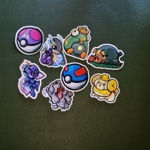 CPBAYANI - Pokemon - Vinyl Waterproof Glossy Stickers