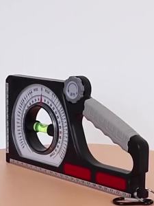 Measuring Angle Slope Ruler 0-180 ° Slope Measuring Instrument Multifunctional Magnetic Bubble Horizontal Slope Angle Meter