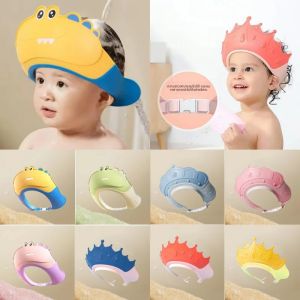 หมวกอาบน้ําเด็กสินค้าทารกป้องกันหูเด็กแชมพู SHIELD Bath HEAD COVER หมวกอาบน้ําเด็กปรับผมหมวก