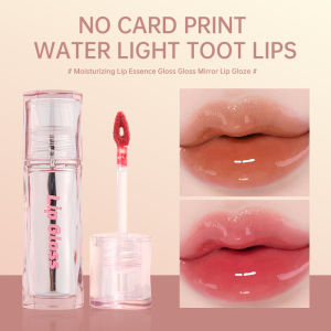 【COD】Cermin Wajah Lip Glaze Pemutih Alami Glasir Bibir Glossy Pelembab Lipstik Tahan Lama-💞Margot