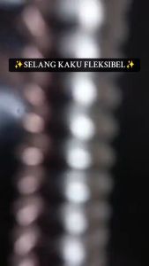 Selang Flexible air panas Bahan Stainless kaku Berkualitas Tinggi