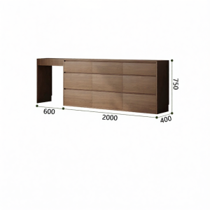 Modern Bedroom Wooden Dressing Table