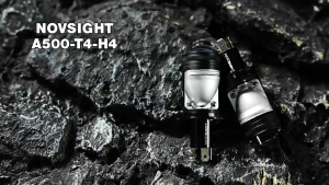 NIGHTEYE Novsight T4 H4 80W Mini Lens Car Headlight Bulb LHD Projector Lens Dual Beam LED Light for Fog Light High Low Beam 20000LM 6500K White LED headlight Plug and Play