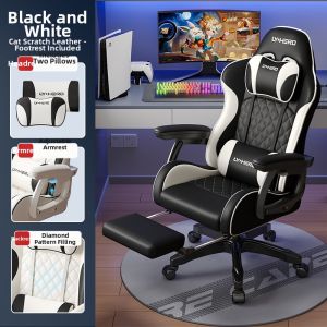 ZHUOLESHI | Ergonomic Long Sitting Gaming Chair