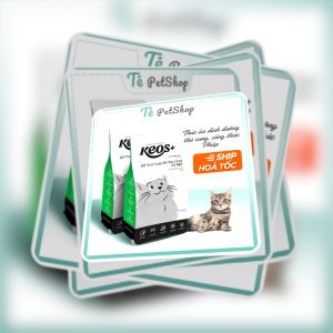 KEOS - Hạt cho mèo trưởng thành hỗ trợ giảm búi lông