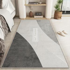 VIKAMA Nordic-Style Soft And Comfortable Long Carpet Kitchen Floor Mat Bedside Blanket Easy-To-Clean Carpet Home Decoration