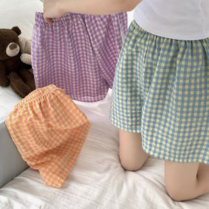 Xuderong Women Sleep Pants Pajama Shorts Elastic Waist Sleep Bottoms Female Nightwear Home Shorts