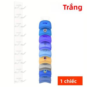 Giá Để Mũ Treo Tường Đa Năng Dung Tích Lớn Chất Liệu Nhựa Chống Thấm Dùng Cho Ký Túc Xá Phòng Ngủ Tủ Quần Áo.
