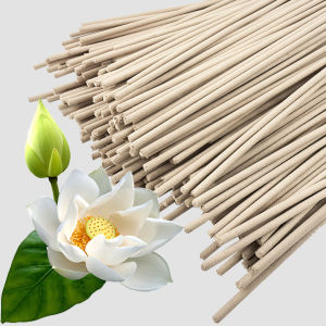 20/100/222/410 Pieces of High-Quality Off-White 8.7-Inch White Lotus Incense Sticks Natural Materials Lotus Scent White Lotus Symbolizes Holiness Divinity and Cleanliness Essential Bamboo Stick Incense for Home