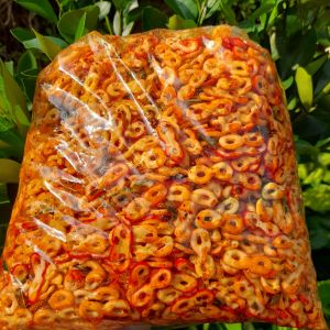 SEBRING KERUPUK ANGKA 8 KEMASAN 1 KILO / SEBLAK KERUPUK PEDAS / SEBRNG KERUPUK / KERUPUK SEBLAK PEDAS DAUN JERUK / SEBRING KERUPUK KEMPLANG EXTRA DAUN JERUK / CEMILAN / SNACK / JAJANAN / MAKANAN RINGAN / SEBLAK MITOHA / SERING KERUPUK BANTET