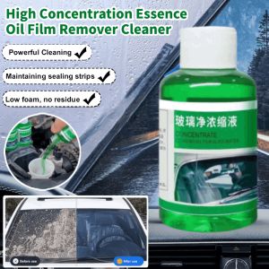 Glass Oil Film Remover Windshield Wiper Fluid Car Window Rearview Mirror Oil Film Cleaner 玻璃油膜清洁剂