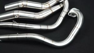 Cổ pô tăng 2 khúc Inox 304 tặng 2 lò xo gắn Exciter Winner