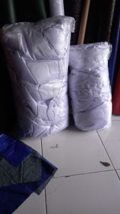 plafon tenda datar 4x6 ada tali ngiket ke besi