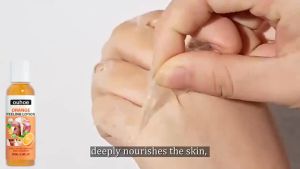 Original Orange Peel Exfoliating Lotion 100ML Face/Body Skin Whitening Remove Dead Skin Brighten Skin Magic Exfoliating Skin Care Lotion Facial Scrub Deep Cleansing Remove Dark Spots Repair Damaged Skin