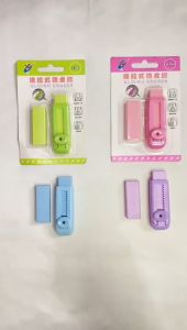 Hapusan Mekanik Warna Lucu Tidak Meninggalkan Serpihan / Penghapus Sliding Eraser