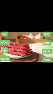 LẠP XƯỞNG ngon đặc sản miên tây hảo hạng loại 300GR- Vựa Khô Minh Triết