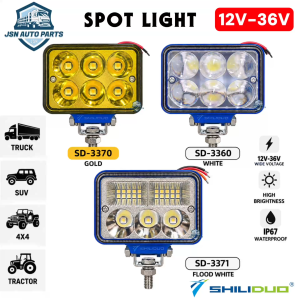 SHILIDUO SD-3360 SD-3370 SD-3371 LED Spot Light 12V 24V 36V For Lorry Truck Bus 4x4 Trailer