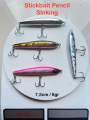 Lure Stickbait Pencil Sinking 7,5cm 8gr Umpan Pancing Casting. 