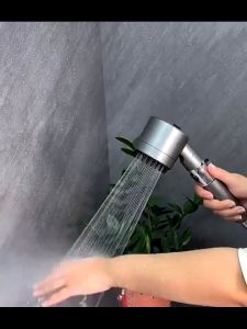 Pijat Shower Kamar Mandi Tekanan Tinggi Pijat Filter Internal Menyaring Kualitas Air 4 Mode