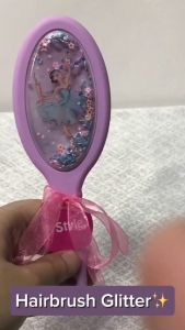 My Style TM 8774 My Style Hairbrush with Sequin & Glitter Sisir
