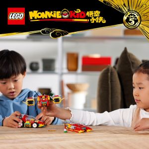LEGO Monkie Kid 80050 Creative Vehicles Toy Playset (390 Pieces) Balok Mainan Anak (6 Tahun+)