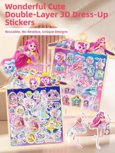 Yoursoulbird | Dress-up 3D Educational Sticker Toy